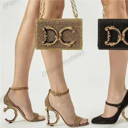 Lyxkvalitet Luxurys designer sko kvinnor andas sandal klänningskor ny stil läder 7a hög klack pumpar mode svart sommar sexiga spetsiga tår med låda gåva