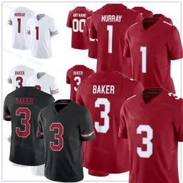 Maglia da calcio 86 Zach Ertz 1 Kyler Murray 3 Budda Baker 99 J.J.Watt 9 Joshua Dobbs James Conner Marchesa Brown DeAndre Hopkins Kyzir White Rondale Moore