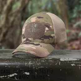 Chieftain Trendy Baseball Hat Outdoor Mountaineering Hat New MC Camouflage Tactical Sunshade Baseball Hat Men's Sun Hat