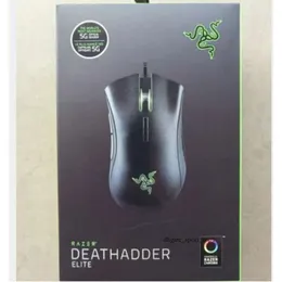 Razer DeathAdder Chroma Elite Viper Mini Game Mouse USB Wired 5 Buttons Sensor óptico Mouse preto Branco Edição Essential Gaming Rys com varejo 33