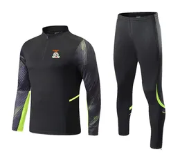 Zambia Męskie i Dziecięce Sporty Sportów Sportów Outdoor Pół-zniszczany trening na zewnątrz Sports Sport Casual Płaszcz Rozmiar 4xs-2xl