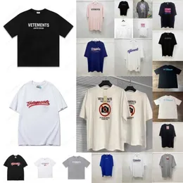 Мужские футболки Vetements and Still No Date Fashion T Shirt Men 11 World Vetements Женские хлопковые футболки VTM Vintage с коротким рукавом F2024