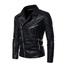 American Leather Coat Mens Jacket Motorcycle Retro Tactical Top Waterproof 240125