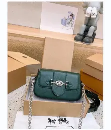 Brie hobo tasarımcı çanta moda kadınlar alışveriş satchels crossbody omuz tote çanta, en kaliteli deri zincir flep messenger el çantası lüks