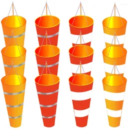 庭の装飾60/80/100cm吊り下げ式ウィンソックフラグ屋外空港農場の測定のための風の方向指標天気装置