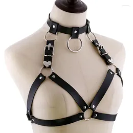 Cintos Decopunk 2024 Punk Top Body Harness Rave Jóias para Mulheres e Meninas Goth Festival Moda Acessórios Góticos