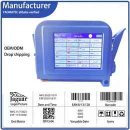 Mini impressora portátil QR código de barras lote data logotipo etiqueta de expiração jato de tinta térmico portátil