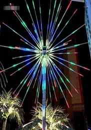 Dekoracje świąteczne LED Fajerwerki lekka lampa drzewna 20pcs gałęzie 3M Wysokość deszczowa Zastosowanie na zewnątrz Drop9469897