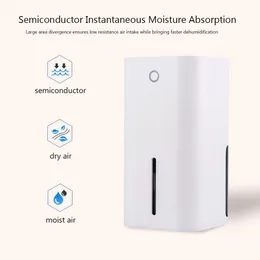 Mini Desumidificadores Elétricos 850ML Máquina Higroscópica Ultra Silencioso Desumidificador Absorvente de Umidade Portátil para Sala de Casa Escritório 240131