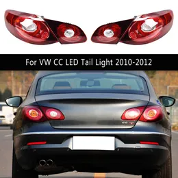 För VW CC LED-bakljus 10-12 Dynamisk streamer Turn Signal Brake Reverse Parking Lampor Bakre lampan Auto DELTER BALJUSSMONTROLL