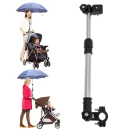 Mount Stand Stroller Accessories Baby Stroller Mybrella Holder Carp Baby Cart Parasol Grad Cycling Bike Bracket 240130