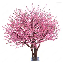 Decorative Flowers Emulational Peach Tree Fake Trees Business Square Scenic Spot Wish Imitative Ornament Furnishing Artificial Cherry