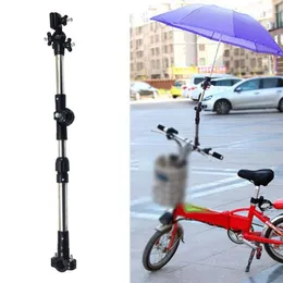 Barnvagnsdelar justerbar paraplyhållare hylla cykelanslutningstillbehör