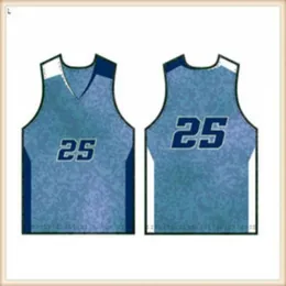 Camicie da uomo in jersey da basket Camicia sportiva nera bianca blu CH20240203