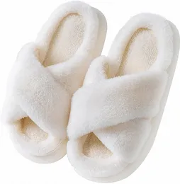 Womens Slippers Fuzzy Slippers House Slippers for Woman Slippers Indoor Fluffy Platform Slippers