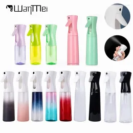 Storage Bottles 200/300ML High Pressure Spray Refillable Continuous Mist Watering Can Salon Barber Water Sprayer Skin Care Fine