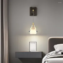 Wandleuchte YUNYI Modernes Kristalllicht Schlafzimmer Goldene G4 Led-Birne Messing El Gästezimmer