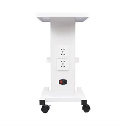 Nyaste White Beauty Machine Mobile Trolley Stand Beauty Spa Salon Trolley Furniture