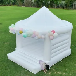 RTS aufblasbare Blase PVC Haus Hochzeit springen Air Bounce Dach Spielzeug mit 1100 W Gebläse 4 x 35 x 42 m Doppellinie 240127