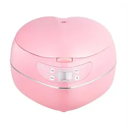220V 1 8L 300w Heart-shaped Rice cooker 9hours insulation Stereo heating Aluminum alloy liner Smart appointment 1-3people use1202A