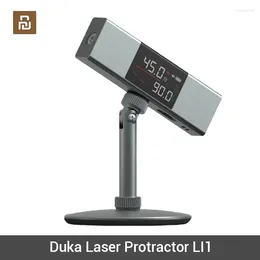 Controle Home Inteligente DUKA ATuMan LI1 Linha Laser Projetor Ângulos Ferramentas de Medição USB C Medida de Carregamento para