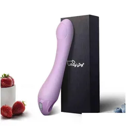 Outras ferramentas de cuidados com a pele Vibradores Nxy Tracys Dog Dobrável Dedo em forma de Pecker G Spot Vibrador Psator com motores duplos 5 Psating 10 Woma Dh6Vj