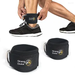 Ankle Support Fitness Equipment Gym Strap Padded Double D-ring Adjustable Weight Leg Training Brace Sport Safety Abductors