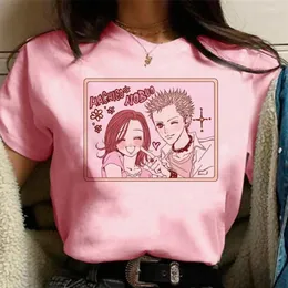 Kvinnors T-skjortor nana t-shirts kvinnor manga y2k streetwear tjej designer anime kläder