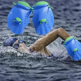 Yetişkin Çocuklar Profesyonel Yüzme Kürekleri Kirpikler Düzeltme El Finler Palmer Palmiye Parmak Dokümed Eldiven Kürek Suyu Sporlar 240131