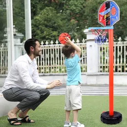 Basketball Stands Toys Set Boy Basketball Hoop Board Height Adjustable Kids Children's Convenient Outdoor Sports Exercise Toys 240118