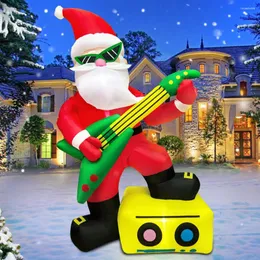 파티 장식 풍선 눈사람 산타 클로스 메리 크리스마스 트리 아치 홈 야외 LED 가벼운 연도 장식 선물