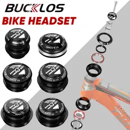 BUCKLOS MTB Road Bicycle Headset 34mm 44mm Bike for 118'' 286mm Fork 445065556mm Double Bearing Part 240118