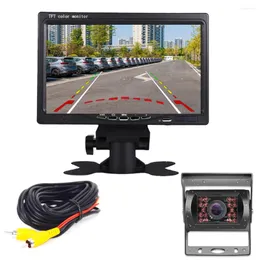 Universal 7 -calowy monitor ekranowy HD 1024 600 Parking asystance kamera tylna Widok Opcjonalnie