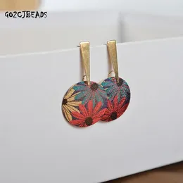 Dangle Earrings Bohemian Trendy Metal Punk Earings Ethnic Style Long Earring Women Irregular Sexy Girls Jewelry Fashion