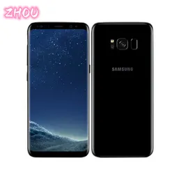 Разблокированный оригинальный смартфон Samsung Galaxy S8 Plus SM-G955U, 4 ГБ ОЗУ, 64 ГБ ПЗУ, восьмиядерный процессор, 6,2 дюйма, дисплей, Android, отпечаток пальца, смартфон