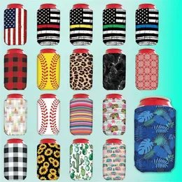 Diving material Drinkware Handle easy to pull can Sleeves cola cup covers canned beer bottle cover P263