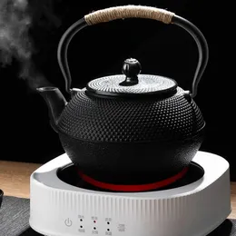 GIANXI Iron Tea Pot with Stainless Steel Infuser Cast Japanese Iron Teapot Oolong Tea Kung Fu Tea Puer Tea Kettle 240124