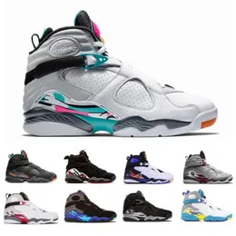 Shoes Men South Three Countdown 8 Vii 8s Sale Chrome Hot Beach Peat Sneakers Basketball Multi-color Pack Sports Aqua Outdoor Playoff Ca Slgx