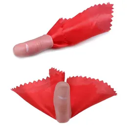 1Set Rubber Finger Thumb Tip Scarf Disapper Stage Show Magic Tricks Tools Attractive Tric Party Favor189q