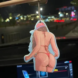 Sexy Figure Car Air Freshener Hanging Perfume Ornament For Auto Home Rearview Mirror Pendant Fragrance Interior Accessories