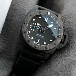 Vs fabrik högkvalitativ klocka PAM02231 Titta på kolfiberfodral Rummband Sapphire Crystal Glass s.900 Automatisk mekanisk rörelse 42mm