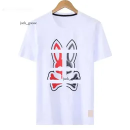 Psikolojik Tavşan Erkek Gömlek Tavşan Baskı Tişörtlü Moda Metin Gündelik Yaz Kısa Kollu Erkekler T-Shirt Kadın Giyim Asya Psyco Bunny Physcho Tavşanı 133