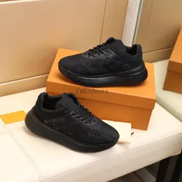 Visa tränare män sneaker herres designer stickad sko blommor dammare mönster löpare tränare designers män casual skor lätt dammare chunky gummi yttersula1.25a