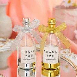 Opakowanie prezentów 20pcs Wedding Candy Box Creative Birthday Opakowanie szampana butelka przyjęcie kontenerowi