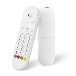 Fjärrkontroller Smart TV Bluetooth Voice Replacement Control G9N9N för 2024 Google Chromecast 4K Snow