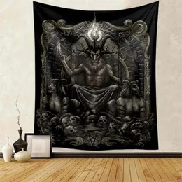 Tapestries الشيطان شيطان الشر النسيج بار نادي كهف المنزل غرفة نوم ديكور ديكور الأزياء صديق عيد ميلاد هدية