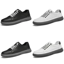 Scarpe casual Nuovo 2024 Uomo Donna Bianco Nero Mens Hole Morbido Sport Scarpe da ginnastica traspiranti Quotidiano 551739 s