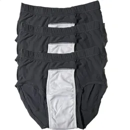 3 pacchi biancheria intima per incontinenza da uomo in cotone assorbenza regolare riutilizzabili lavabili slip urinari 240127