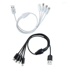 In 1 Multi Charging Cable Type-C Multiple Charge Cord Phone USB C Connector For Cell Phones Tablets