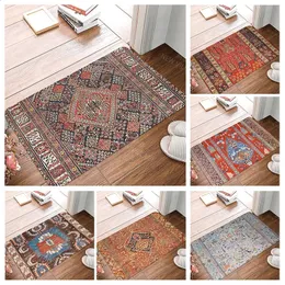 Anti-slip Bath Mat Bathroom Small Rug Shower Mat Home Decor Door Mat Kitchen Bedroom Entrance Room mats Morocco vintage Persia 240129